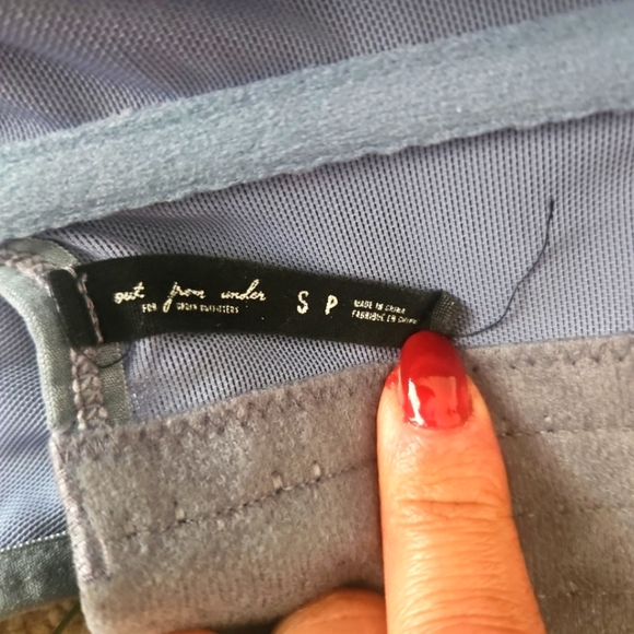 Urban Outfitters Out From Under Modern Love Corset In Periwinkle Blue S - Picture 8 of 11